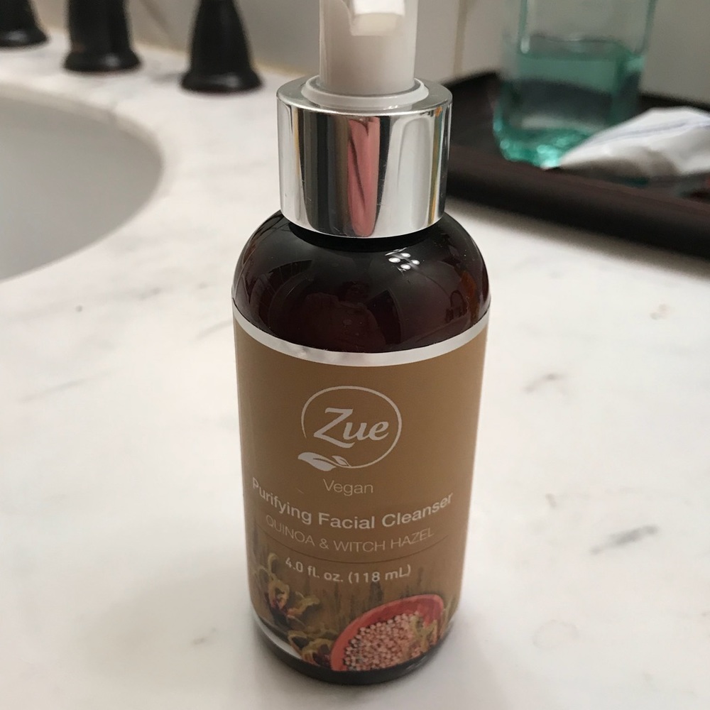 Zue vegan facial cleaner